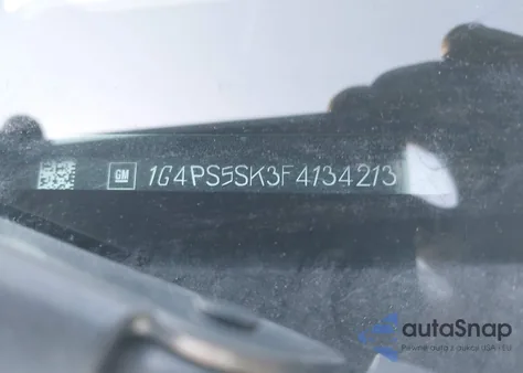 2015 Buick Verano Leather Group из США, поврежденный, VIN 1G4PS5SK3F4134213